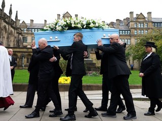 Pohreb Rickyho Hattona.