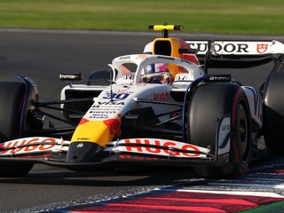 Liam Lawson počas Veľkej ceny Mexika 2025.