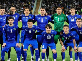 Futbalisti Uzbekistanu.