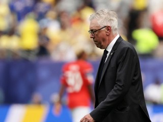 Na snímke tréner Brazílie Carlo Ancelotti.