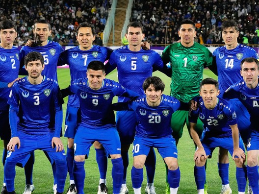 Futbalisti Uzbekistanu.
