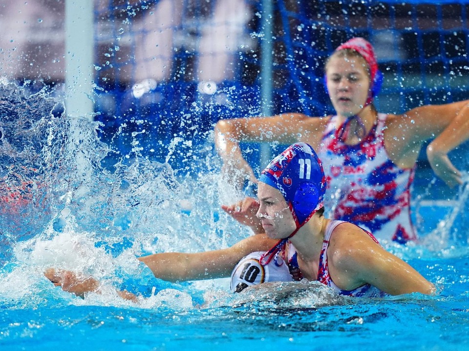 Slovenské reprezentantky vo vodnom póle