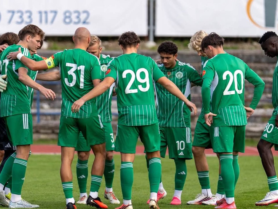 Futbalisti Tatrana Prešov.