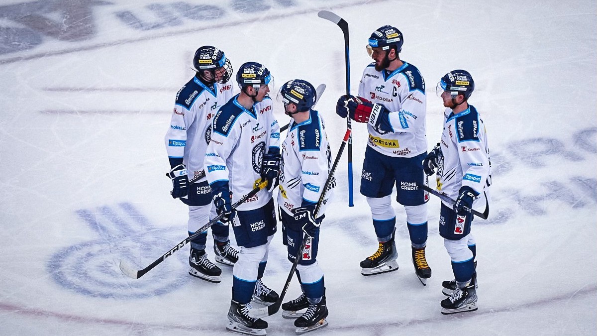 Hokejisti Bílí Tygři Liberec.