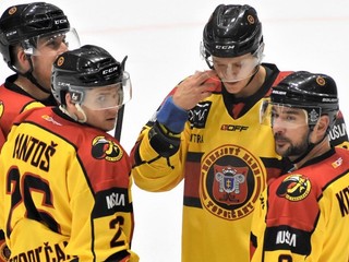 Hokejisti Topoľčian na ilustračnom zábere. 