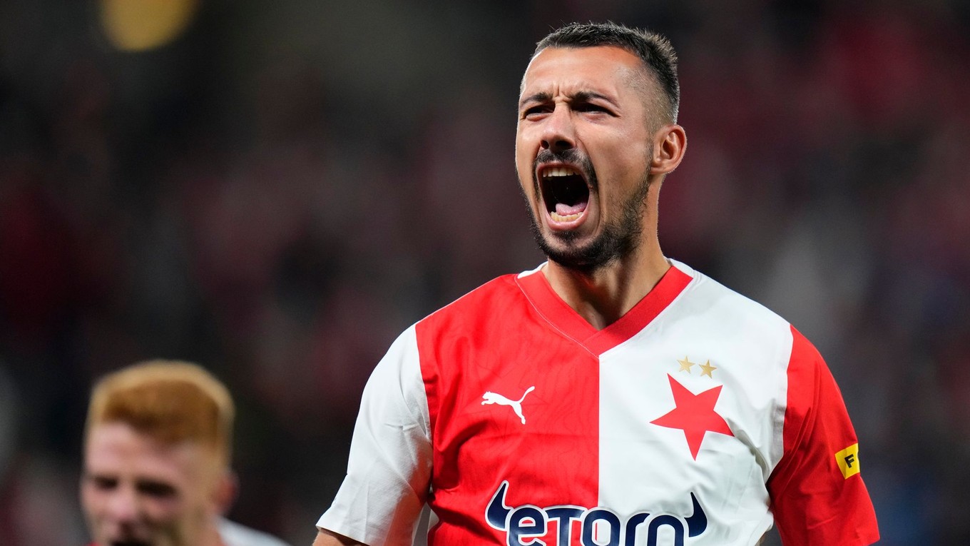 Slovenský futbalista Ivan Schranz. 