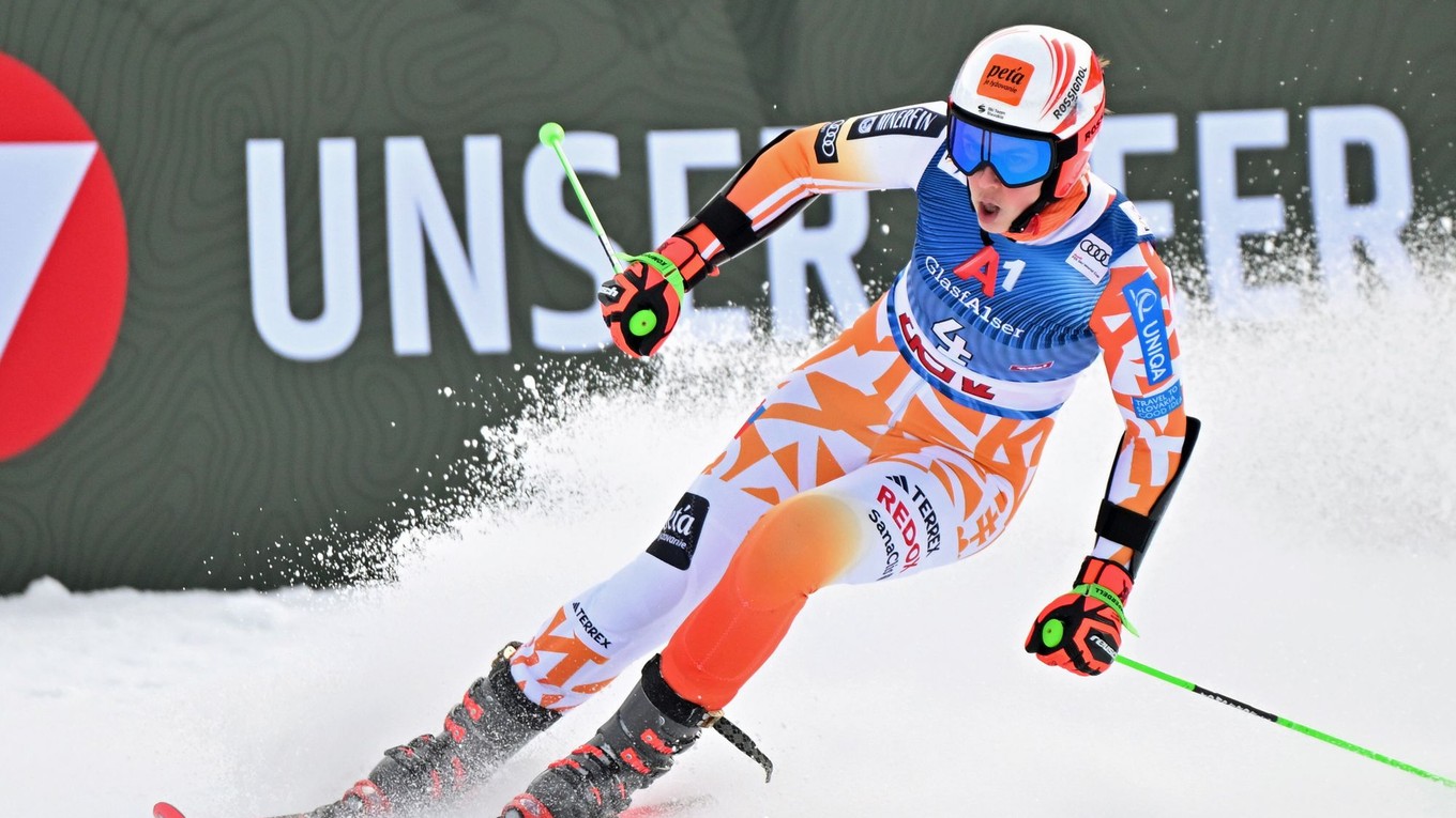 Slovenská lyžiarka Petra Vlhová.