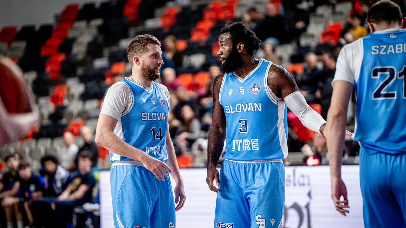 Hráči BC Slovan Bratislava