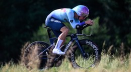 Slovenský cyklista Lukáš Kubiš.