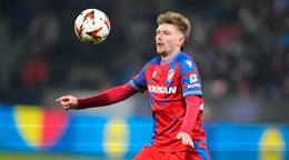 Český futbalista Pavel Šulc v drese FC Viktoria Plzeň.