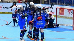 Hráčky Slovenska Lucia Martincová, Nina Štrbáková, Laura Hambálková a Sofia Podoláková