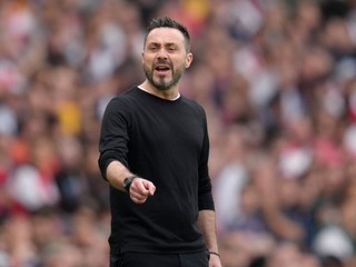 Tréner Roberto De Zerbi.