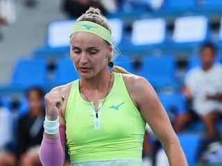 Rebecca Šramková na turnaji WTA Monastir 2024.