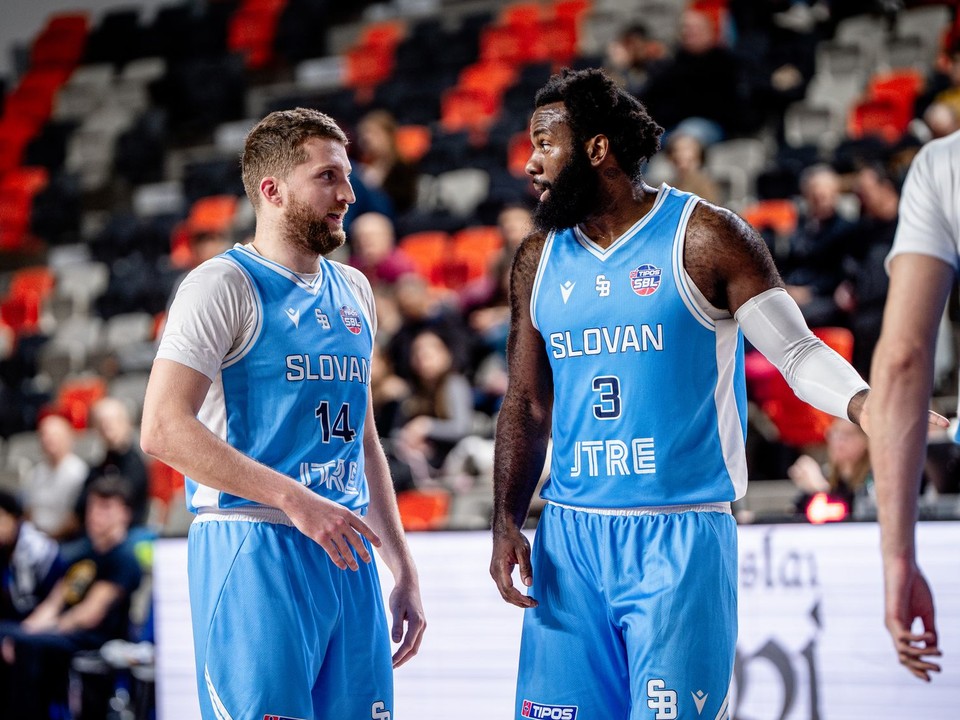 Hráči BC Slovan Bratislava