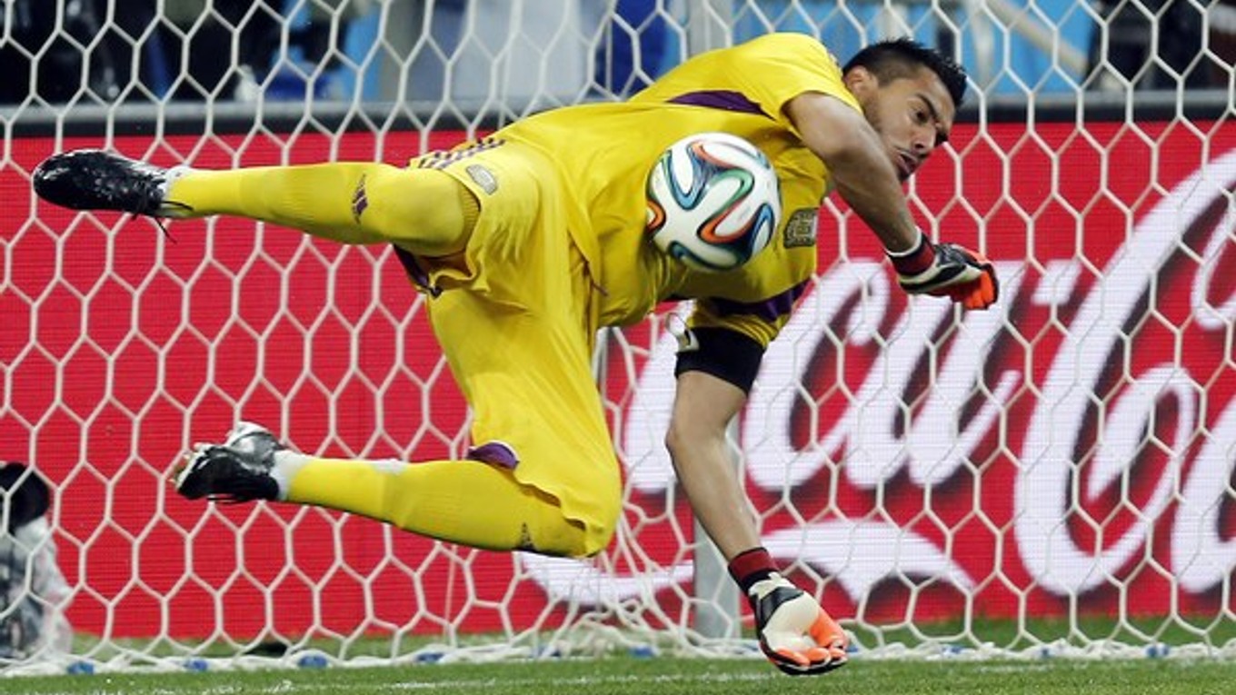 Sergio Romero chytal za Argentínu na minuloročných MS v Brazíilii.