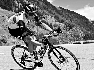 Kolumbijský cyklista Cristian Muňoz 