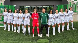 Futbalové družstvo žien Tatrana Prešov.