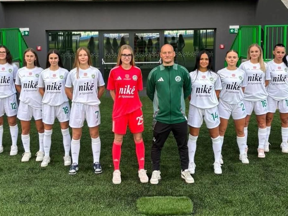 Futbalové družstvo žien Tatrana Prešov.