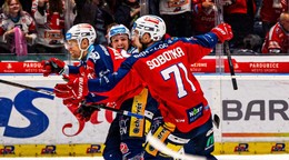 Hokejisti HC Dynamo Pardubice.