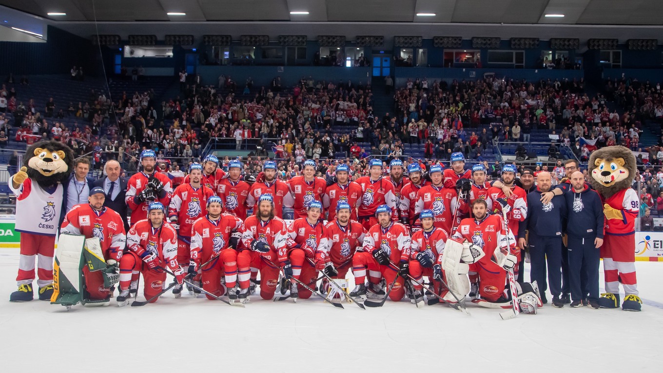 Hokejisti Česka.