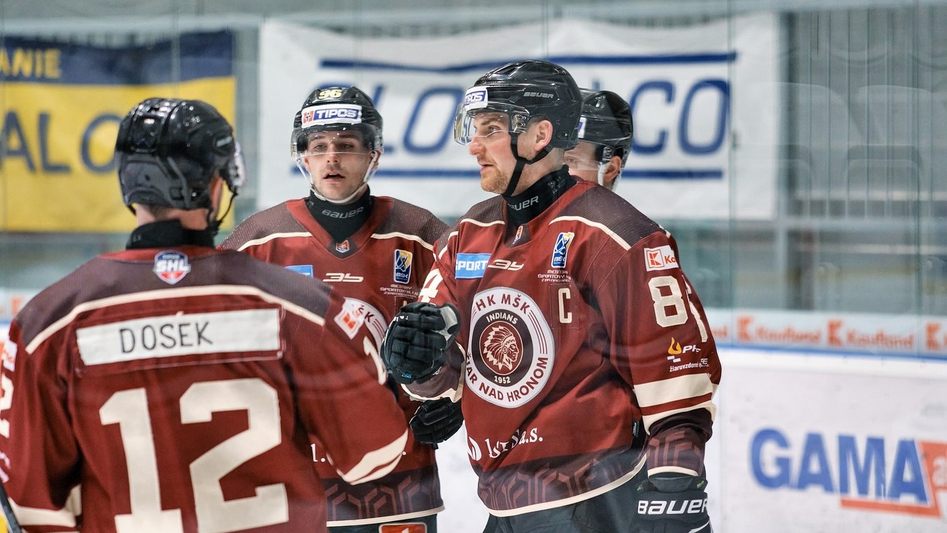 Hokejisti HK Žiar nad Hronom.