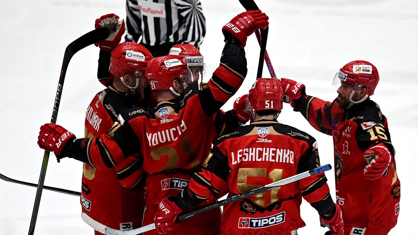 Hokejisti HC Prešov vo finále play-off Slovenskej hokejovej ligy (SHL).