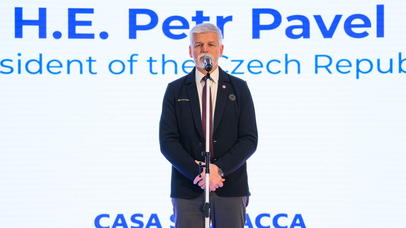Český prezident Petr Pavel. 