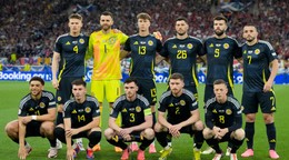 Futbalisti Škótska.
