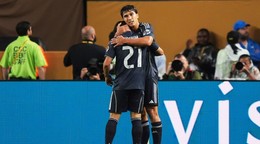 Real Madrid oslavuje gól. 
