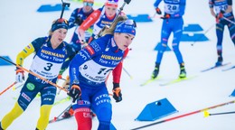 ONLINE: Preteky s hromadným štartom žien v Novom Meste na Morave - Svetový pohár v biatlone.