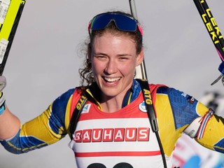 Hanna Öbergová vyhrala vytrvalostné preteky na MS v biatlone 2023.
