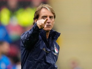 Bývalý tréner talianskej reprezentácie Roberto Mancini.