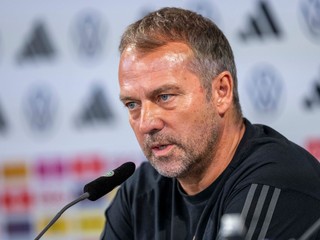 Tréner nemeckej futbalovej reprezentácie Hansi Flick.