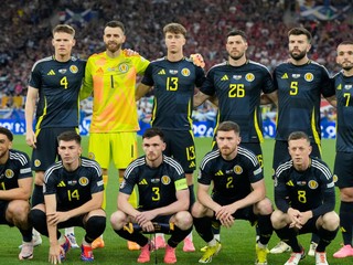 Futbalisti Škótska.