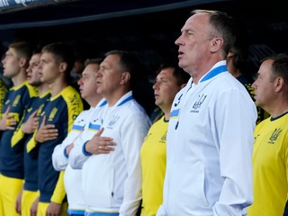 Ukrajinský tréner Oleksandr Petrakov.