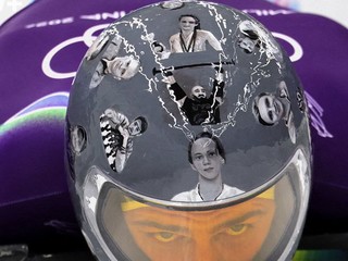 Vladislav Heraskevič a jeho prilba.