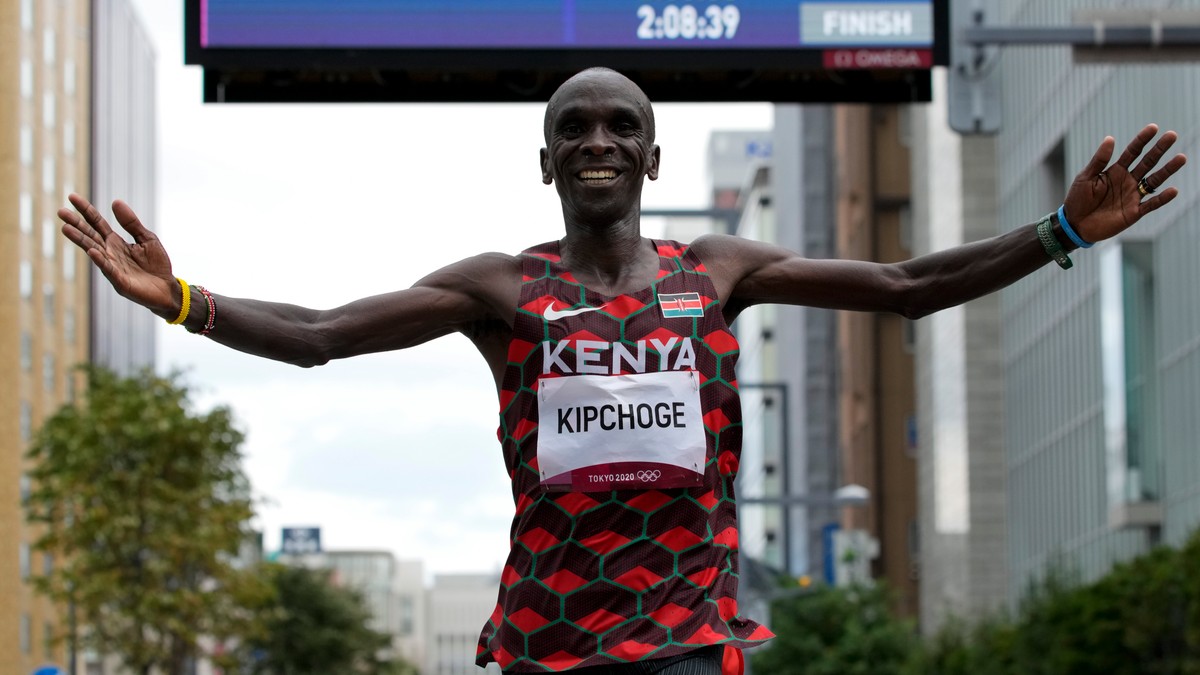 Eliud Kipchoge.