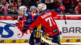 Hokejisti HC Dynamo Pardubice.