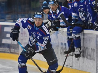 Daniel Brejčák v drese HK Poprad.