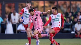 Argentínsky futbalista Lionel Messi vo farbách Interu Miami. 