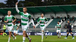 Skalica oslavuje gól.