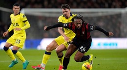 Antoine Semenyo a Joao Palhinha.