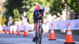 Viktória Chladoňová počas MS v cyklistike 2026 v Montreale.
