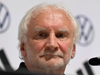 Na archívnej snímke z 30. mája 2025 športový riaditeľ nemeckej futbalovej reprezentácie Rudi Völler.