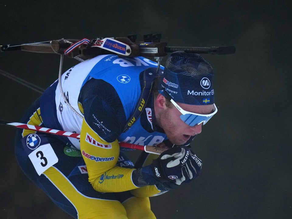 Sebastian Samuelsson počas svetového pohára.