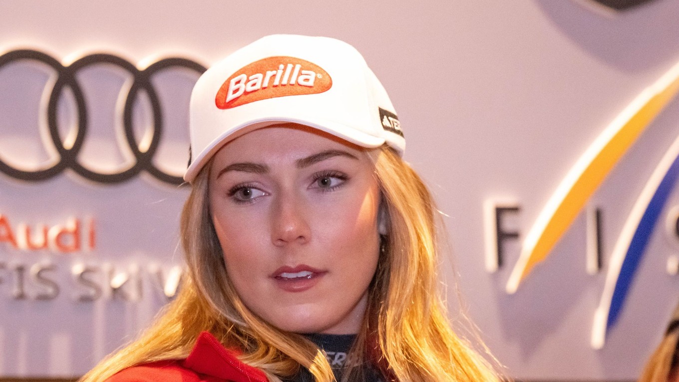 Americká lyžiarka Mikaela Shiffrinová.