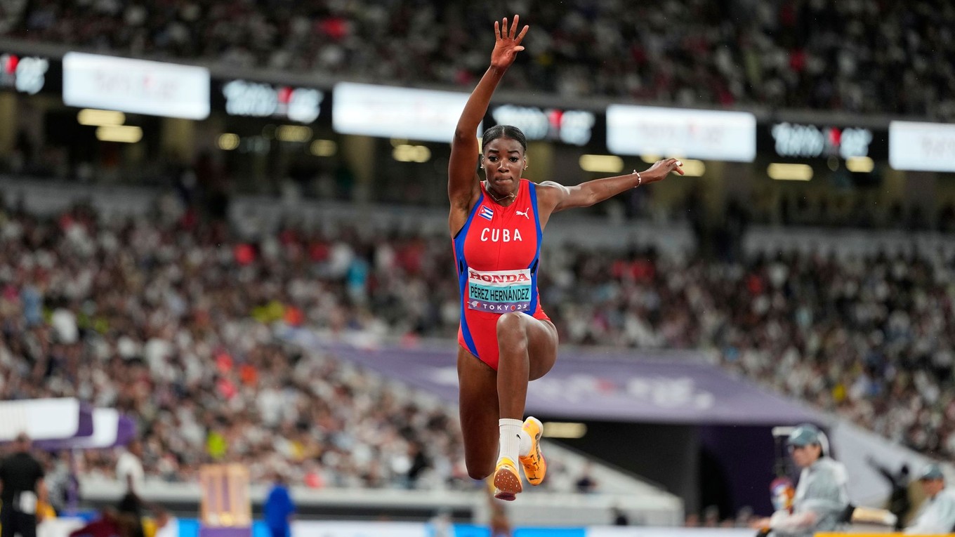 Leyanis Perezová-Hernandezová sa stala majsterkou sveta v trojskoku.