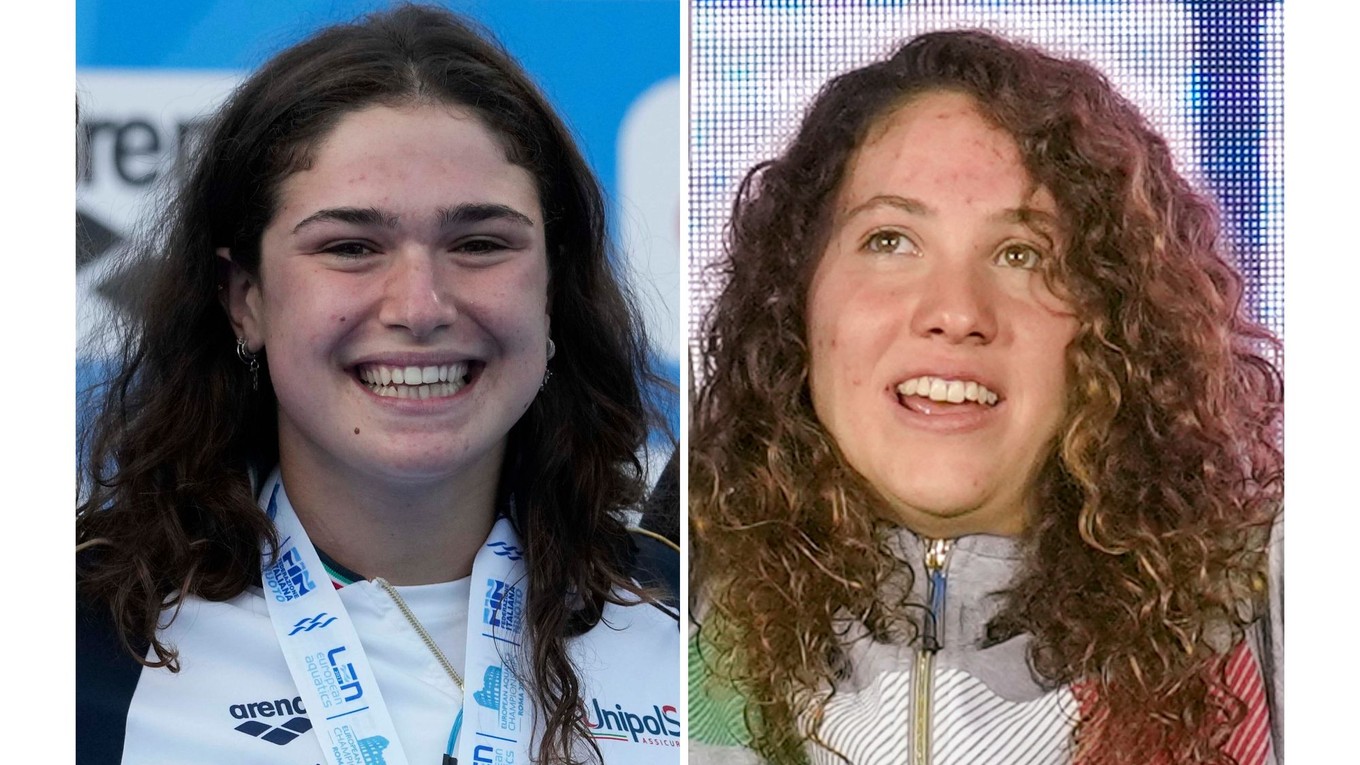 Benedetta Pilato (naľavo) a Chiara Tarantino (napravo).