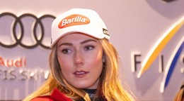 Americká lyžiarka Mikaela Shiffrinová.