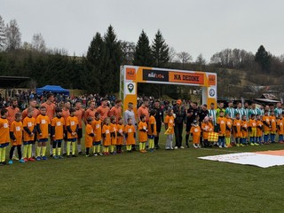 Momentka zo zápasu Poniky - Braväcovo v VII. lige ObFZ Banská Bystrica. 